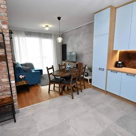 Blue Bastion Walowa 23c Z Klimatyzacja I Miejscem Parkingowym W Podziemnym Parkingu Apartamento Gdansk